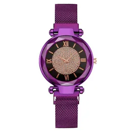 Avanadores de punho Moda de moda Vista para mulheres Magnet Luxo Roman Digital Watches Men GyPsophila Ladies Quartz Zegarek Damski MontrewristWatche