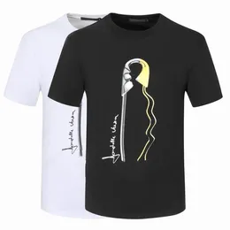 夏のメンズTシャツファッションマレティーブラックホワイト半袖トップヒップホップストリートウェア衣料アジアンサイズm-xxxl