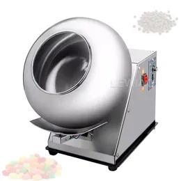 Mini Stainless Steel Chocolate Rounder Polishing Machine 2-5kg/H Sugar Peanut Coating Machine