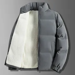 Piumino da uomo Parka invernale da uomo Giacca autunno caldo pile Moda addensato cotone imbottito giacche colletto alla coreana cappotti casual antivento taglie forti 6XL 231127