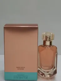 Cheiros incríveis Mulher perfumes sexy fragrância spray ROSE GOLD 75ml diamante Delina eau de parfum La Rosee Perfume encantador essência real navio rápido