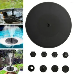 Wyposażenie podlewania fontanny ogrodowe dekoracyjny potężny cyrkulacja wody ABS pływającą słoneczną dla ptaków