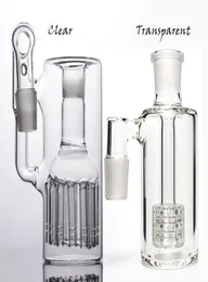 Nowy recykier miód plaster miodu Ashcatcher 18 mm złącza do Hookahs Glass Water Bong Ash Catchers Rigs Olejki Szklane Akcesoria 9793398