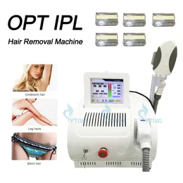 5 Filerts IPL OPT Elight Macchina laser Depilazione RF Pelle Trattamento dell'acne Rimozione vascolare Attrezzatura di bellezza