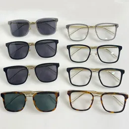 Molduras ópticas ou homens ou homens óculos de luxo óculos de luxo 0563 Óculos de sol casuais de alta qualidade com caixa original