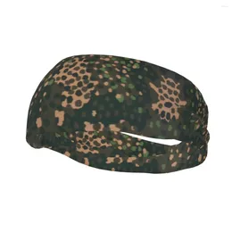 Berets Personalizado Pea Dot Camo Camuflagem Sweatband Homens Mulheres Umidade Wicking Multicam Militar Sports Headband para Yoga