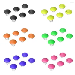 Game Controllers 6pcs Protective Cover Anti-Slip Joystick Thumb Stick Grip Cap Protection Accessories For PS5 Edge Elite Gamepad