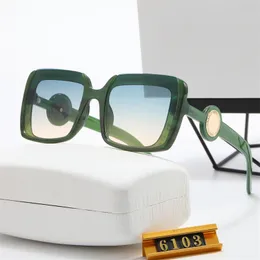 Moda Kadın Güneş Gözlüğü Tam Çerçeve Desigenrs Unisex Yaz Günlük Tatil Seyahat Polarizasyon Goggle Gözlükler İçin Karışık Renk Adumbral