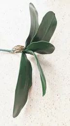 Orchid Leaf Bunt phalaenopsis liść 28CM długość sztuczna masłoorczy