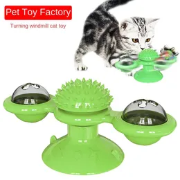 Toys Cat Toys Interactive Cat Nane Tease Cat Windmill Pooltable Cat Oyuncak Top
