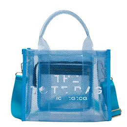 2023 New Summer Women's Bag PVC Jelly Fashion Versatile Toteバッグ大容量ビーチクロスボディバッグ