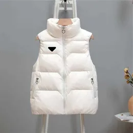 Vests Puffy Womens Jacket Sleeveless Woman Jackets Designer Coat Matte Slim Outwears Coats prad Down Jackets S-2XL