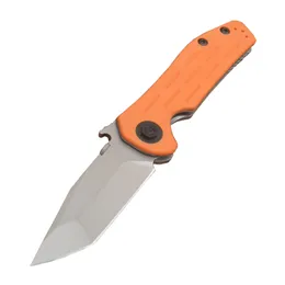 Neue Ankunft ZT0620 Survival Klappmesser D2 Tanto Point Stone Wash Klinge Outdoor Wandern Camping EDC Taschenmesser mit Kleinkasten