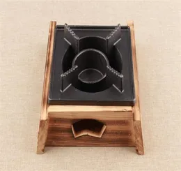 mini wooden cast iron stove bbq grills small boiler tea stove for el restaurant household 03527883817826