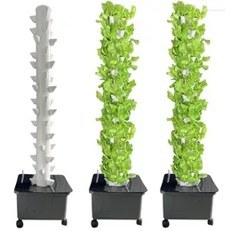 Grow Lights Hydroponic Greenhouse Vertical Aeroponics Towers Garden Growing Systems Multilayer Tower