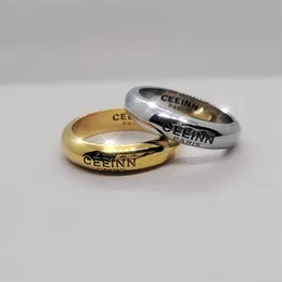 Złoty srebrny designerka pierścionki męski zespół mody ringe kobiety biżuteria ślubna luksusowy pierścionek ze stali nierdzewnej anello pierścionki rzeźbione