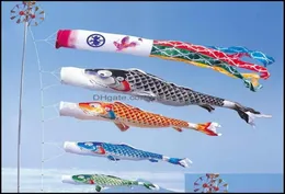 4070100 cm Japonya Tarz Sazan Rüzgar Çorap Bayrakları Asılı Dekorasyonlar Yard Koinobori Dekor 265902 Damla Teslimat 2021 Dekoratif3385658