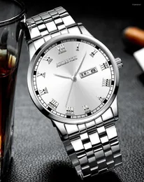 Wristwatches Arlanch 2023 Fashion Quartz Watch Military Wristwatch Mens Date Date Business Relogio Relogio