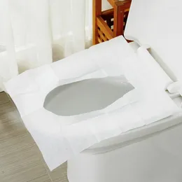 Toilet Seat Covers 20pcs Portable Disposable Type Travel Camping El Bathroom Accessories Paper Waterproof Soluble Water