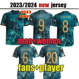 2023 Niemieckie koszulki piłkarskie fanów Wersja gracz Zielone niebieskie kobiety Mężczyzn Kid Kit Muller Reus Football Shirts T Fullkrug Musiala Gnabry 23 24 mundury