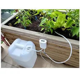 Watering Equipments 2/4/8 Head Irrigation Device Automatic Watering Pump Controller Flowers Plants Home Sprinkler Drip Pump Timer System Garden Tool 231127