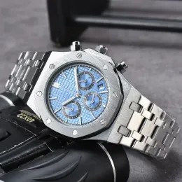 AP nadgarstki zegarki Męskie nowe męskie zegarki sześć igieł wszystkie wykładowe kwarc Sapphire Watch Wysokiej jakości najlepsza luksusowa marka chronograph zegar Zegarek Zespół Mężczyzna moda A019