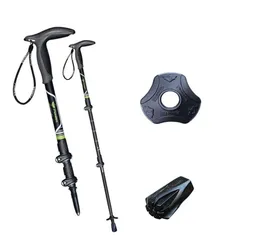 Trekkingstänger Thandle Carbon Fiber Walking Sticks For Tourism Cane Nordic Pole vandring Crutches Outdoor Ultralight8478156