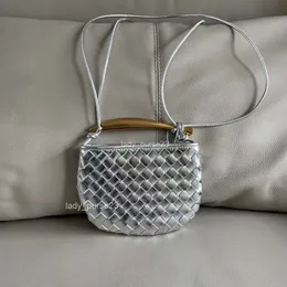 Alça saco tecido designer bolsa senhora botegas primavera nova venata sardinhas das mulheres um ombro crossbody sacos bolsa hz1i