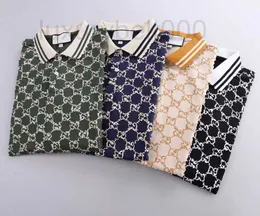 Men Polos Designer Tees Polo Shirt Luxury Italian Brand Printed G Letter Clothing Short Sleeve Fashion T-Shirt Summer T-Shirt Asian Size M-3XL EYIV