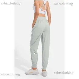 LULUS WOMENS LL WOMEN JOGING YOGA NINTH PANTS POCKES FIESS LEGGINGSソフトハイウエストヒップリフトエラスティックカジュアルパンツドローストリングレギングハイルルーメンレディ