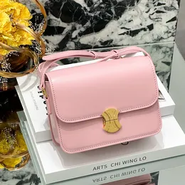 Модельер -дизайнер Celiny Philk Sacks подлинный кожаный женский женский подросток Triomphe Cross Cross Body Bag Сумка роскошная леди классическая тота