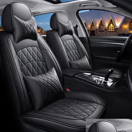 Assento de carro cobre alta qualidade especial couro ers para jaguar todos os modelos xf xe xj f-pace f empresa softfaux couro veículo motor cu dhmjl