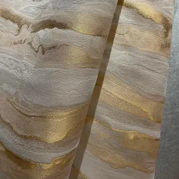 リビングルームスタイルのカーテンカーテンラグジュアリーゴールドスレッドダイニングテクスチャジャックヤック高精度の肥厚ベッドルームドア窓のドレープ