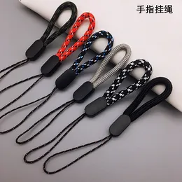 500pcs Fashion Cell Phone Straps Mobile Pendant Accessories lanyard Hanging Hand Rope USB Drive Key Flashlight Camera Finger Ring Hanging Rope Round Short Style