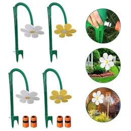 Watering Equipments Garden Sprinkler Cute Flower Shape Crazy Whirling Yard Sprinklers 720Degrees Rotating Funny Colorful Dancing Daisy Lawn Watering 231127