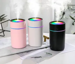 Essential Oils Diffusers 320ml Portable USB Humidifier Humidificador Fogger Mist Maker Color Mood Lighting Silent Car Air Freshene3747189