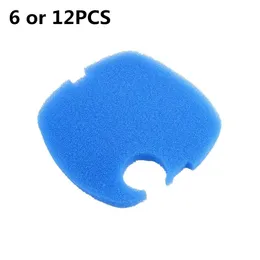 Accessoires 6 oder 12 pcs kompatibler blau grobe Filterschaumschwamm für Sunsun HW 304AB 404AB 704AB 3000 Kanisterfilter