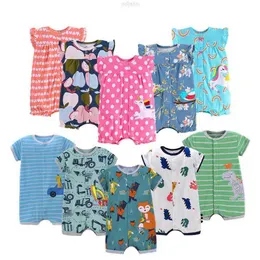 Clothing Sets Growprint Cheap 6-24months Baby Clothes Cotton Summer Short Sleeve Romper