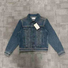 Women's Jackets designer luxury Nanyou Quality 2023CE Autumn New Heavy Industry Ordered Beads Advanced Design Short denim jacket DUR7