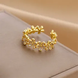 ashion Anello aperto femminile ins moda anello per dito indice brezza fresca luce di lusso netto eme anello gioielli