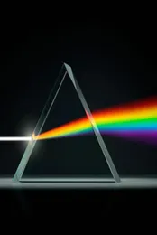 Mirrors Triangular Color Prism Science Prisma Prisma Pography Dekoracja Dekoracja Szklana Dziecko Fizyka Nauczanie prezentu 8379257