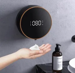 Liquid Soap Dispenser 2022 Smart Induction Wallmounted 300ml USB Chargeable El Bathroom Foam Washing Mobile Phone 2 Color6364297
