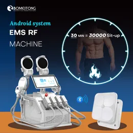 2023 آخر EMS Machy Muscle Muscle Musculator Slimming Equipment 4 مقابض مع RF