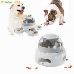 Feeding Dogs Cats Feeder Food Spiller Automatic Pressing Slow Feeder Food Utensils For Dogs Accessories Supplies DropShipping Gonius Pet