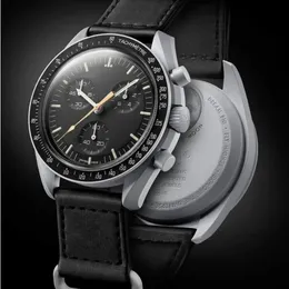 Bioceramic Planet Moon Designers Mens Watches Full Function Wristwatch Quarz Designer Men Watch Nylon Watchs Limited Edition Master