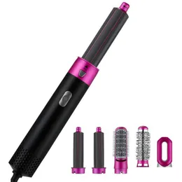 Curling Irons 5-In-1 Air Comb Matic Curler Straightener Styler Hair Dryer Versatile Styles Choose Your Ideal Look Enhance Beauty Drop Dhnoz