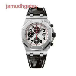 Ap Swiss Luxury Watch Royal Oak Offshore Series Calendario Función de sincronización 42 mm Reloj mecánico automático para hombres 26170st