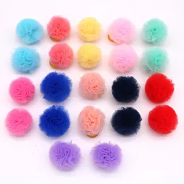 Accessories 100pcs/50pairs Cute Pet Puppy Dog Hair Bows Bright Color Ball Dog Grooming Bows Dog Hair Accessories for Small Dogs Pet Supplies