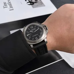 Mechanical Watches Luxury Paneraiis Wristwatches 98 New Luminor Series Pam00177 Manual Men's Watch Waterproof Full Stainless steel High Quality