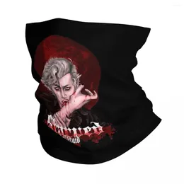 Halsdukar Baldur's Gate Bandana Neck Cover Tryckt Astarion Vampire Wrap Scarf Warm Headwear Fishing for Men Women Adult Windproect